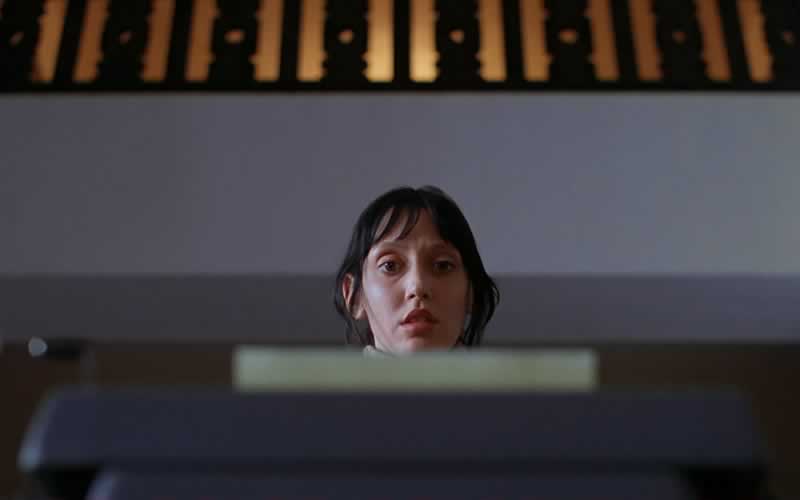 Wendy, rising over the typewriter